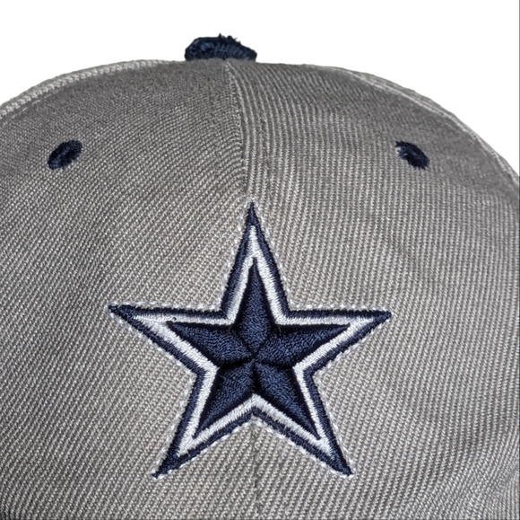 Dallas Cowboys NFL New Era 59FIFTY Fitted Snapback Hat Cap Blue Gray Adjustable - Picture 2 of 12